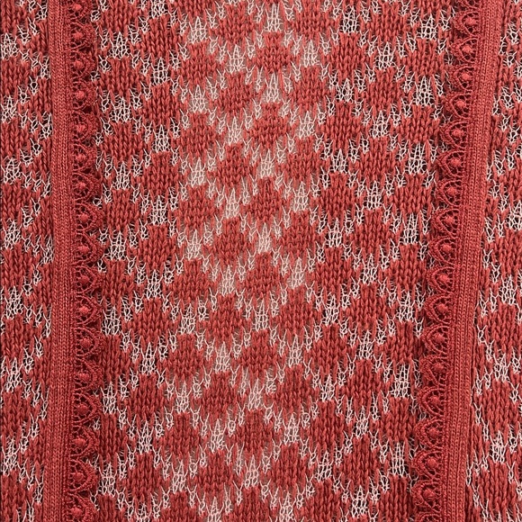 Anthropologie Knitted & Knotted Cotton Cashmere Blend Cardigan Sweater - Medium - Picture 3 of 9